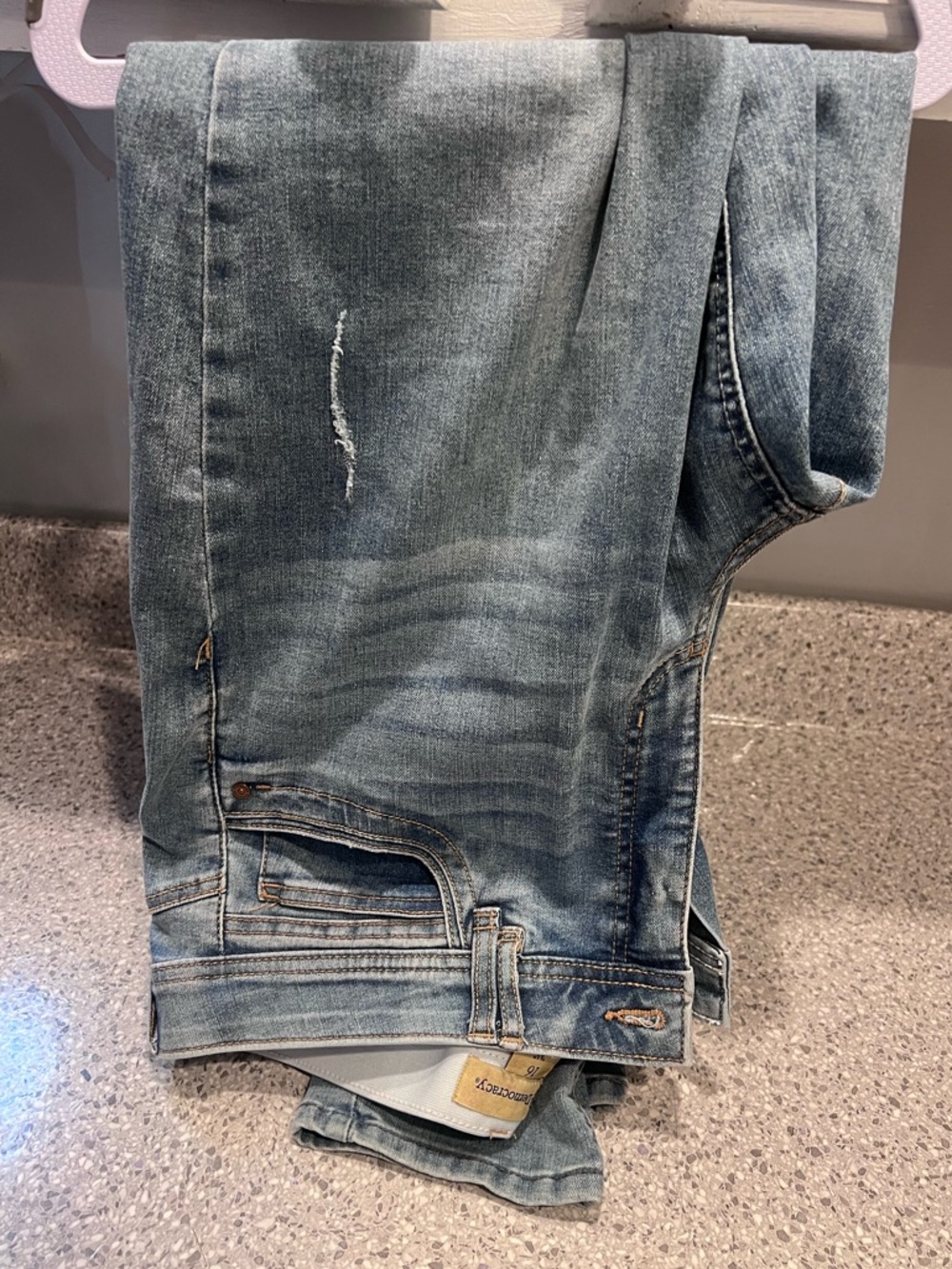 Democracy Women’s Size 16: Light Blue Wash Women Denim Jeans